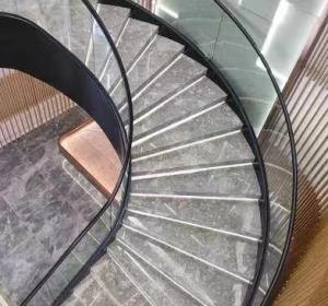 Quality Frameless Glass Stair Railing , Frameless Glass Balustrade With Handrail wholesale
