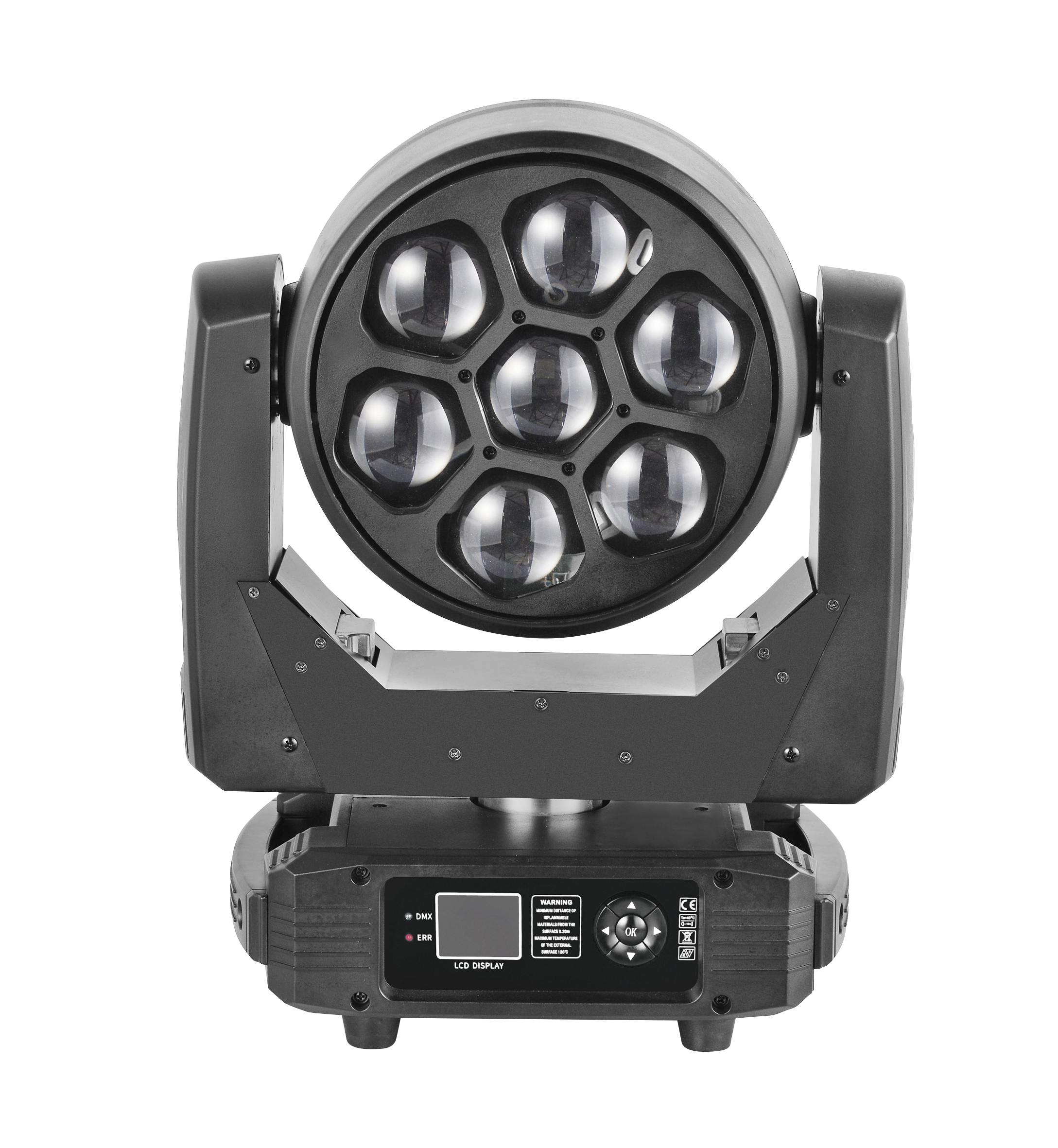 8-60° Zoom Atmosphere Moving Stage Lights 8000K For DJ Party Outdoor Nightlife
