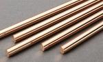 Cylindrical Solid Copper Bar High Conductivity Width 10mm-125mm Industrial