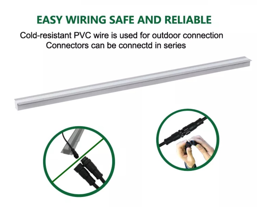 led linear light smd5050 dmx512