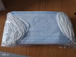 Breathable Single Use Mask 3 Ply Protective Non Woven Non Medical In Blue
