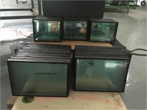 Quality clear bevel ed tempered insulated glass panel with 14MM thickness wholesale