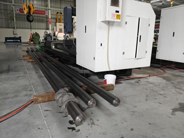 Large Shaft Straight Shaft Big Screw Mental shafts Extruder Parts Screw Shafts