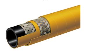 Quality 600PSI Steel Braided Air Hose , 3'' Oil Resistant Air Hose wholesale