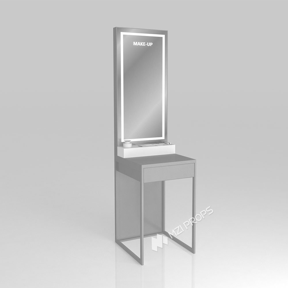 GDR04-CZ-B04 Beauty Display Rack with Adjustable Shelves and Luxury Brand Showcase for Cosmetics Store