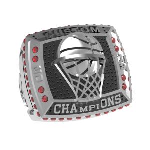 Quality Silver Basketball Diamond Sports Championship Rings wholesale