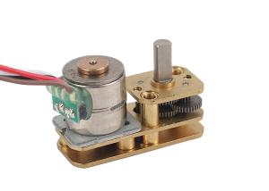 Quality 10mm worm Mini Geared Stepper Motor 5V Horizontal Right Angle 2 Phase wholesale