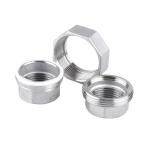 304 Stainless Steel Union Female Joint Pipe Transition Fittings for 0-10 BAR