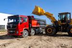 430Hp SHACMAN X5000 Heavy Dump Truck 6x4 8x4 Red Dumper Truck 380Hp 400Hp