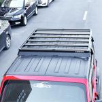 2000*1425*55mm Black Roof Rack for Jeep Wrangler JL JK Flat Roof Tray Luggage