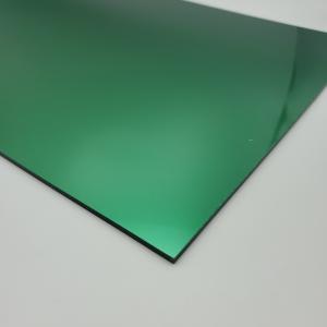 Quality 1/8 inch Thickness Green Mirror Acrylic Sheet 1220x2440mm for Decoration wholesale