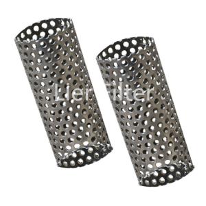 Quality SS304 SS316 Cylinder Perforated Metal Wire Mesh 0.1-200mm Hole wholesale