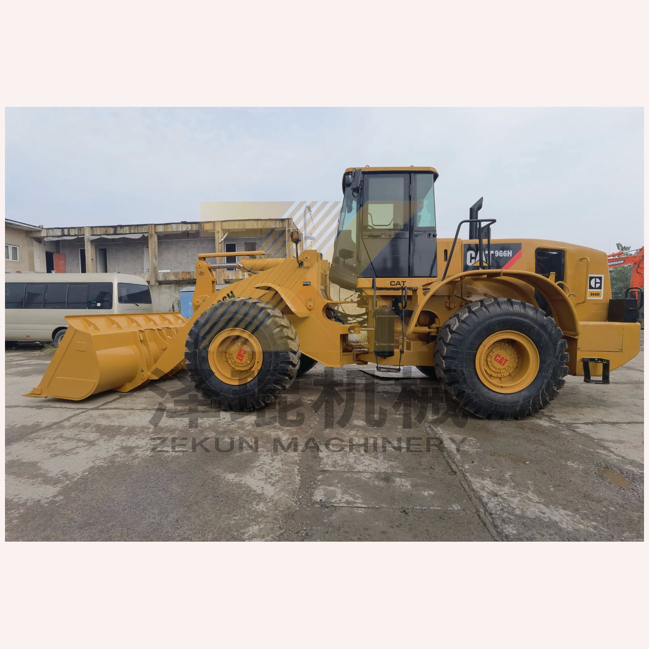 Used 966h Loader Construction Machine Original Caterpillar 966h Front Loader