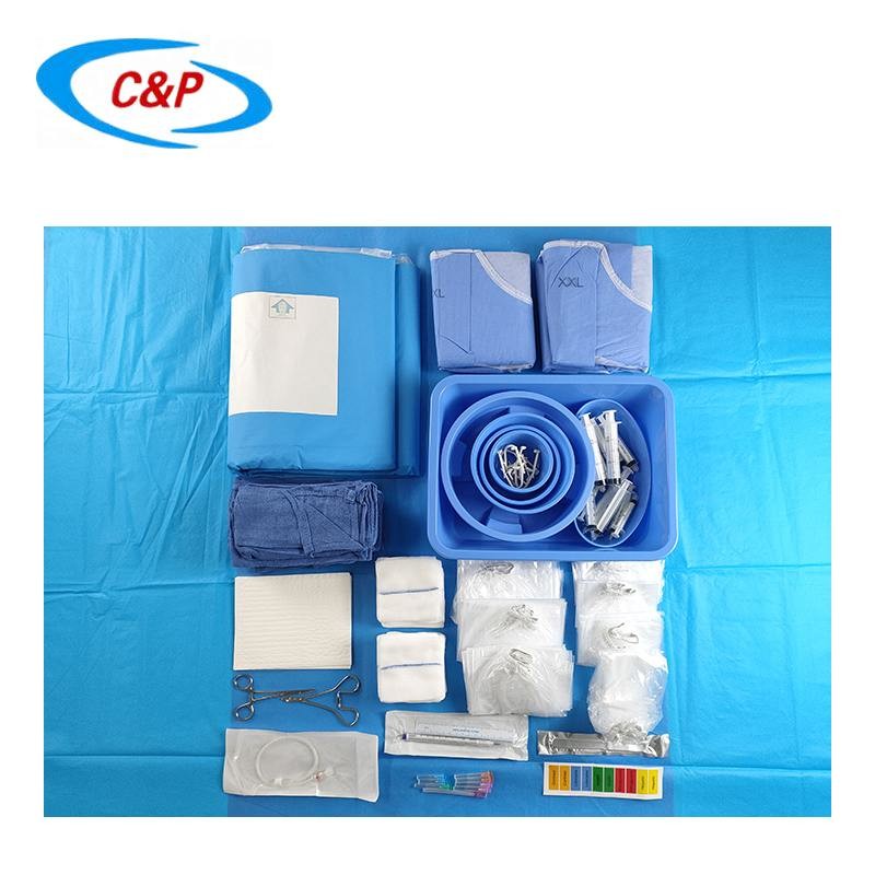 Sterile Disposable Surgical Angiography Pack for Successful Procedures