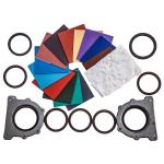 Oil Resistant FKM Rubber Compound for Excellent Tear Resistance Black Used for O