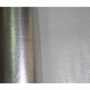 Quality 97% Metallized Foil Faced Radiant Barrier For Roofing Insulation Foil Woven Fabric wholesale