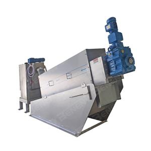 Quality High Efficient Sludge Dewatering Equipment Wastewater Screw Filter Press wholesale