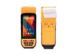 3G 4G LTE Industrial Handheld Smart IC Card Reader PDA with Thermal Printer