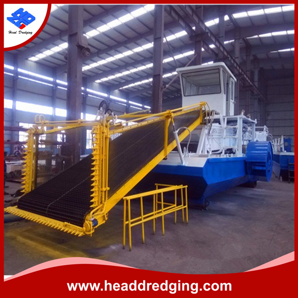 5ton 2021 New Design Steel Aquatic Weed Harvester For River Weed Harvester