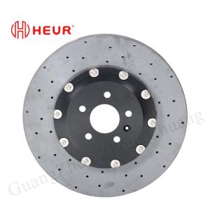 Quality Brake Carbon Ceramic Disc For Volkswagen Golf 8 Upgrade 380*36mm Front Set wholesale