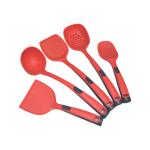 Sustainable Silicone Spatula Kitchenaid Eco Friendly 5 Piece Silicone Utensil