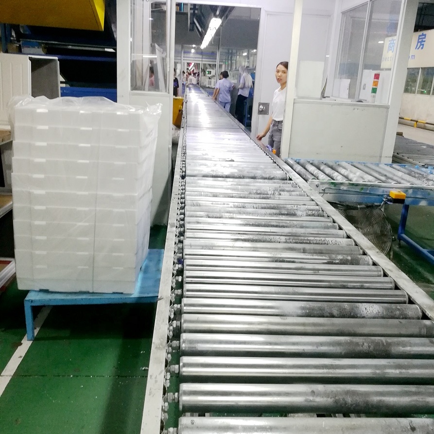 CE Energy Storage Air Conditioner Assembly Line With PLC Controlled System