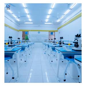 Quality Anti Corrosion Chemistry Lab Furniture Classroom Table And Chair 120*60*78cm wholesale
