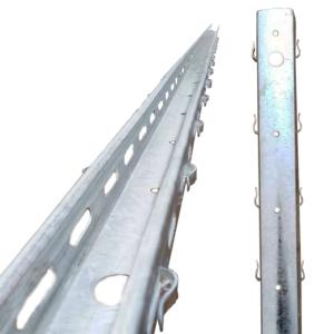 Quality Waterproof U Shaped Fence Post , 6 Feet Metal Trellis Posts Easy Installation wholesale