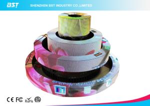 Quality Indoor Outdoor Curve Led Display / Commercial Led Screen SMD3528 Encapsulation wholesale