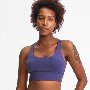 Quality High Impact Support Womens Sports Yoga Bra Multi Strap Cross Shockproof wholesale