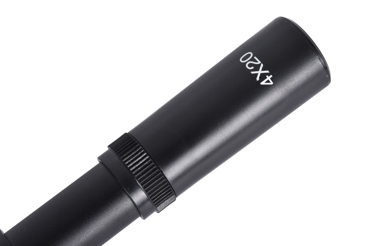 Maximum Output Power 0 4X20 Hunting Scopes with 21mm Mounting and 20mm Objective Diameter