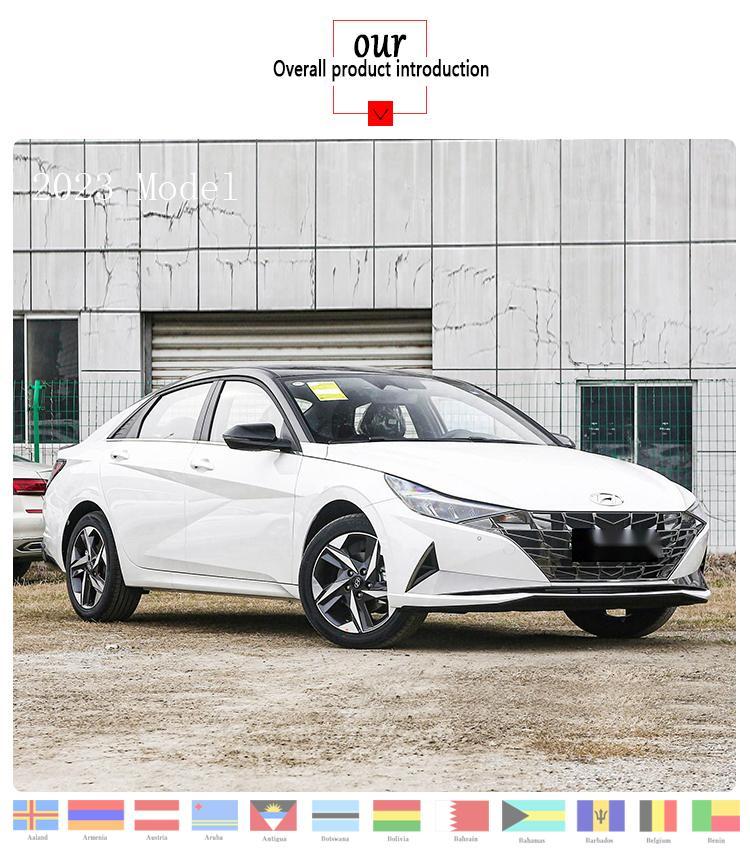 Manual Copilot Seat Adjustment Hyun-dai Elantra Gasoline Car in Beijing Rear Camera Fabric Seats Macpherson Front Suspension