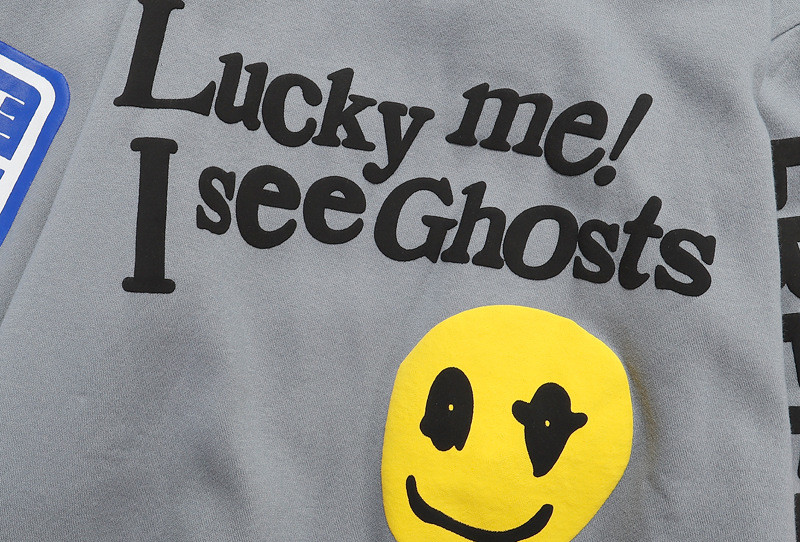2021 Oversize Printing Smiling Face And Flame Men'S Hoodies & Sweatshirts Men'S Hoodies