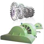 Hydropower Station Pelton Turbine Generator with 50/60Hz Frequency