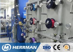 Quality 0.4～1N Pay - Off Tension RIBBON Fiber Optic Cable Production Line 7m Length wholesale