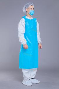 Quality Oil Proof 25gsm CPE Disposable Protective Gowns wholesale