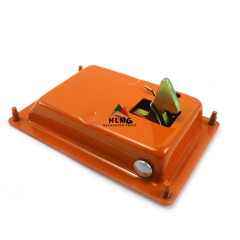 Excavator Parts Side Door Lock Cover Hydraulic Pump Door Lock Zax Hitachi Direct Injection Engine Side Cover Lock