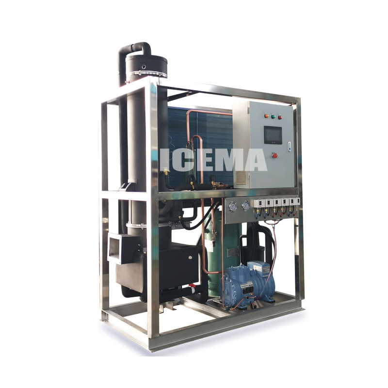 CE Certificate 1TON 2TON 5TON 10TON Tube Ice Maker for Custom Ice Machine Needs