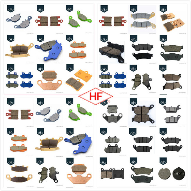 Semi Metallic Aftermarket Motorcycle Brake Pads For Honda CBR250 30000 - 50000km Life