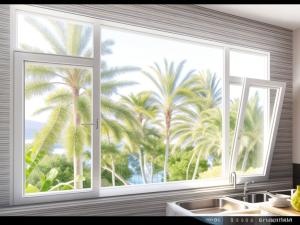 China Customized Building Aluminium Windows Replacement Anodizing Surface on sale