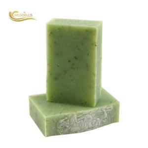 Quality Green Natural Body Soap Bar Facial Soften Clean Skin Soap Honey Moisturizing wholesale