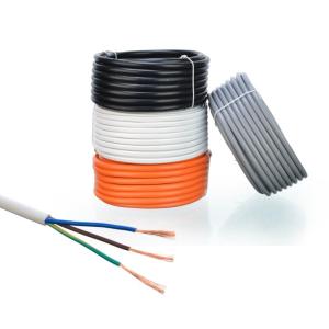 Quality Pure Copper Power Cable Rvv 3x 0.75mm / 1.5mm2 Rvv Cable for Industrial House Wiring VDE / KC / SNI 300 500v 60227 Iec 53 wholesale