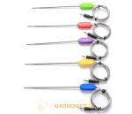 Meat cooking thermometer probe