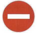Road Traffic Prohibition Sign Manufacturers Bright Colors Reflective film Metal