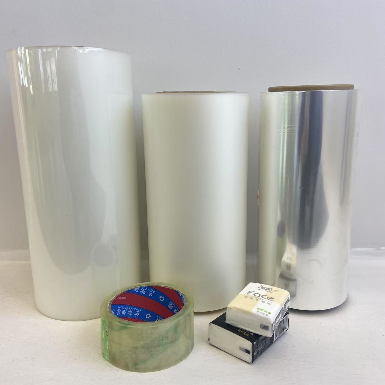 Customize Logo Printed Bopp Film Bopp Tape Film For Waterproof Adhesive Tape Packing