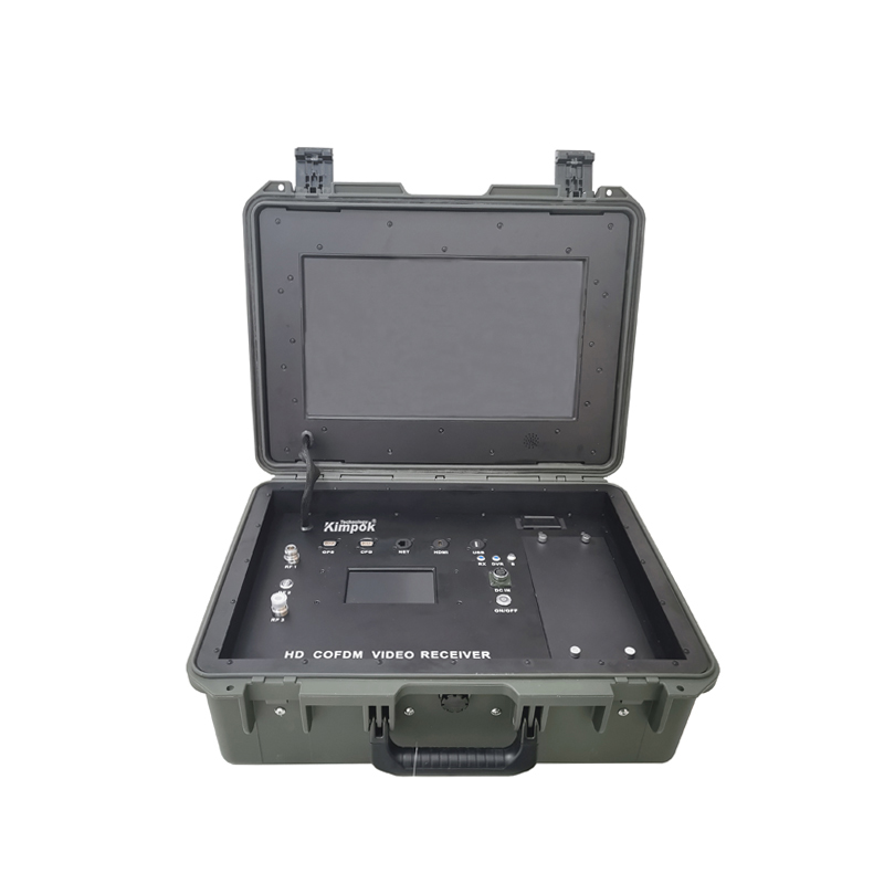 1TB SSD Memory RF Interface N F 300-4400MHz Multi Function Video Data Link Outdoor HD Wireless Video Receiver for Transmission