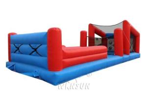 Quality Bungee Handball Outdoor Inflatable Games Pvc Material For Amusement Parks wholesale