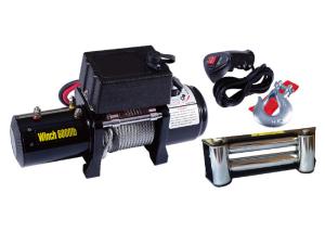 Quality Small ATV Winch Electric 6000 lb With Automatic In - The - Drum For Warehouse wholesale