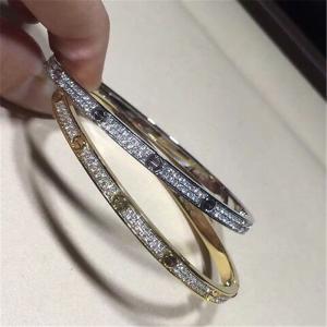 Quality love blacelet 18k gold diamond with white gold or yellow gold wholesale
