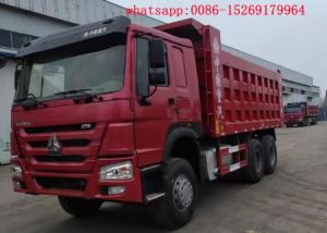 Quality Chinese high quality sinotruk 371hp 6x4 used howo dump truck wholesale